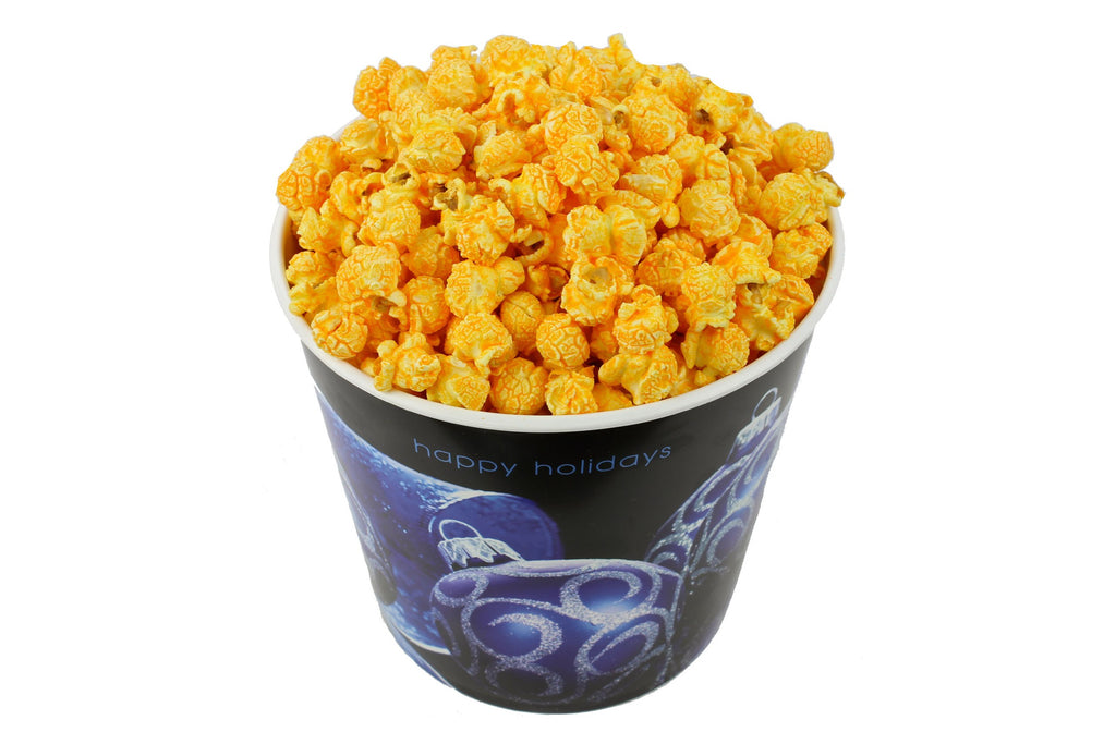 Cheddar Cheese Popcorn 1-Gallon Reusable Plastic Container U4306