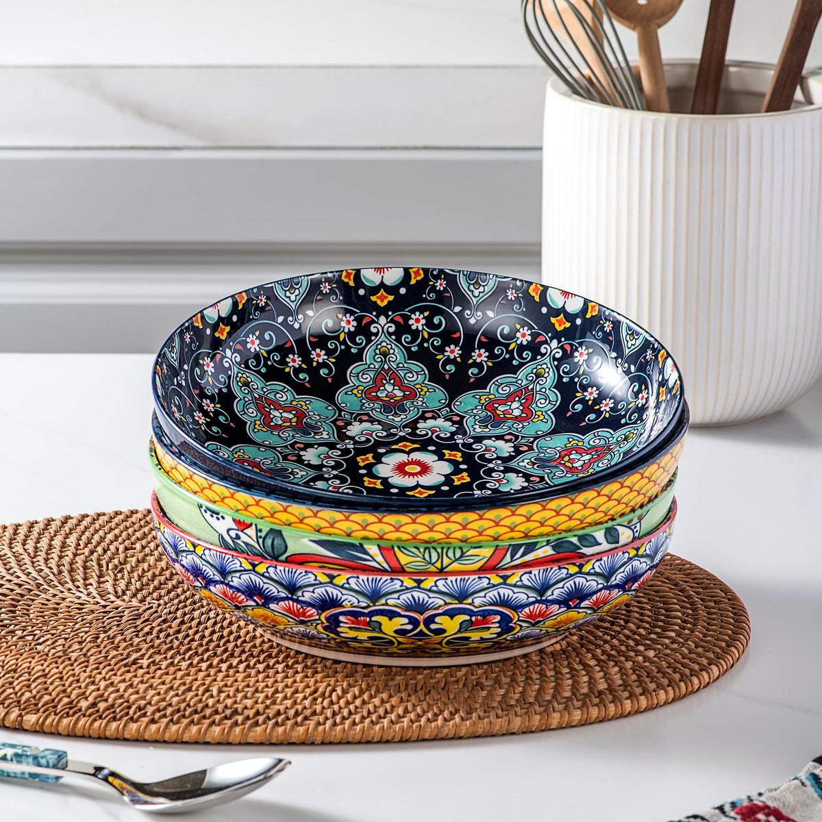 Ceramic Serving Bowls Set of 4 H147351