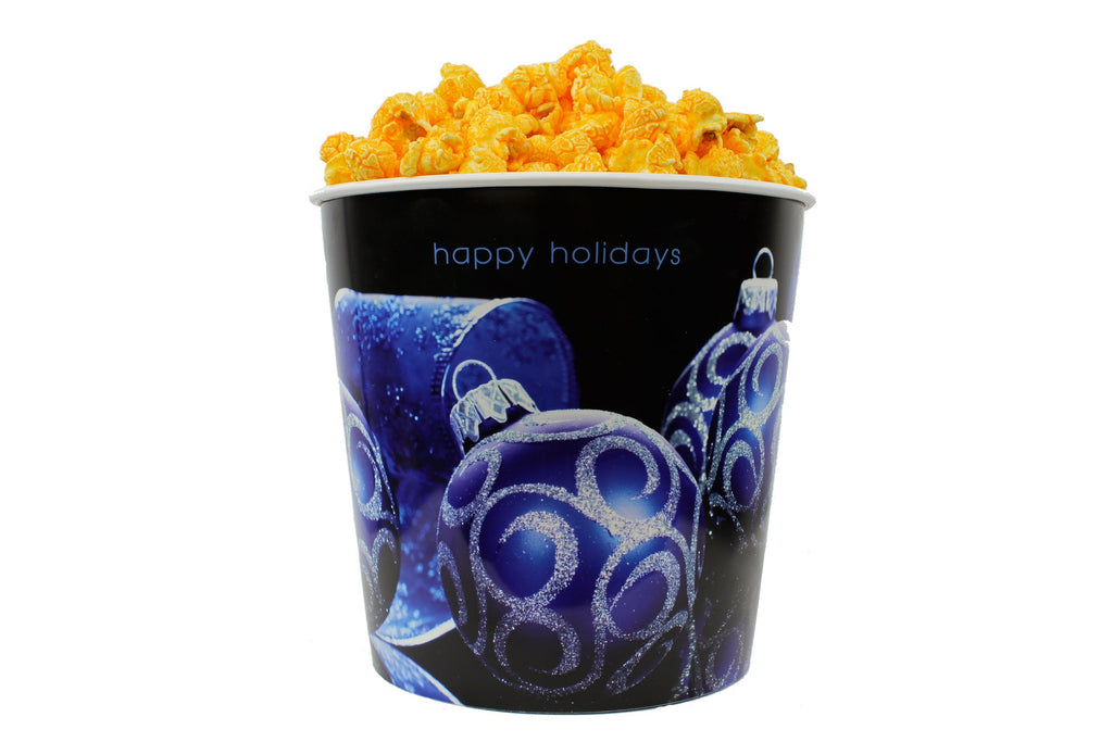 Cheddar Cheese Popcorn 1-Gallon Reusable Plastic Container U4306