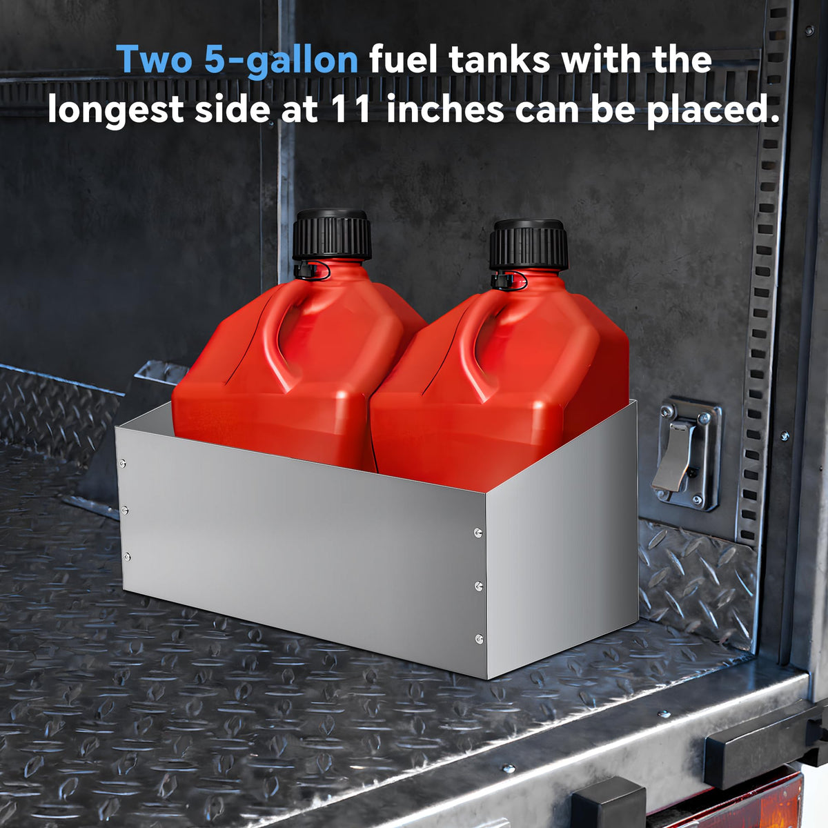 Aluminum Fuel Jug Holder Rack W41077