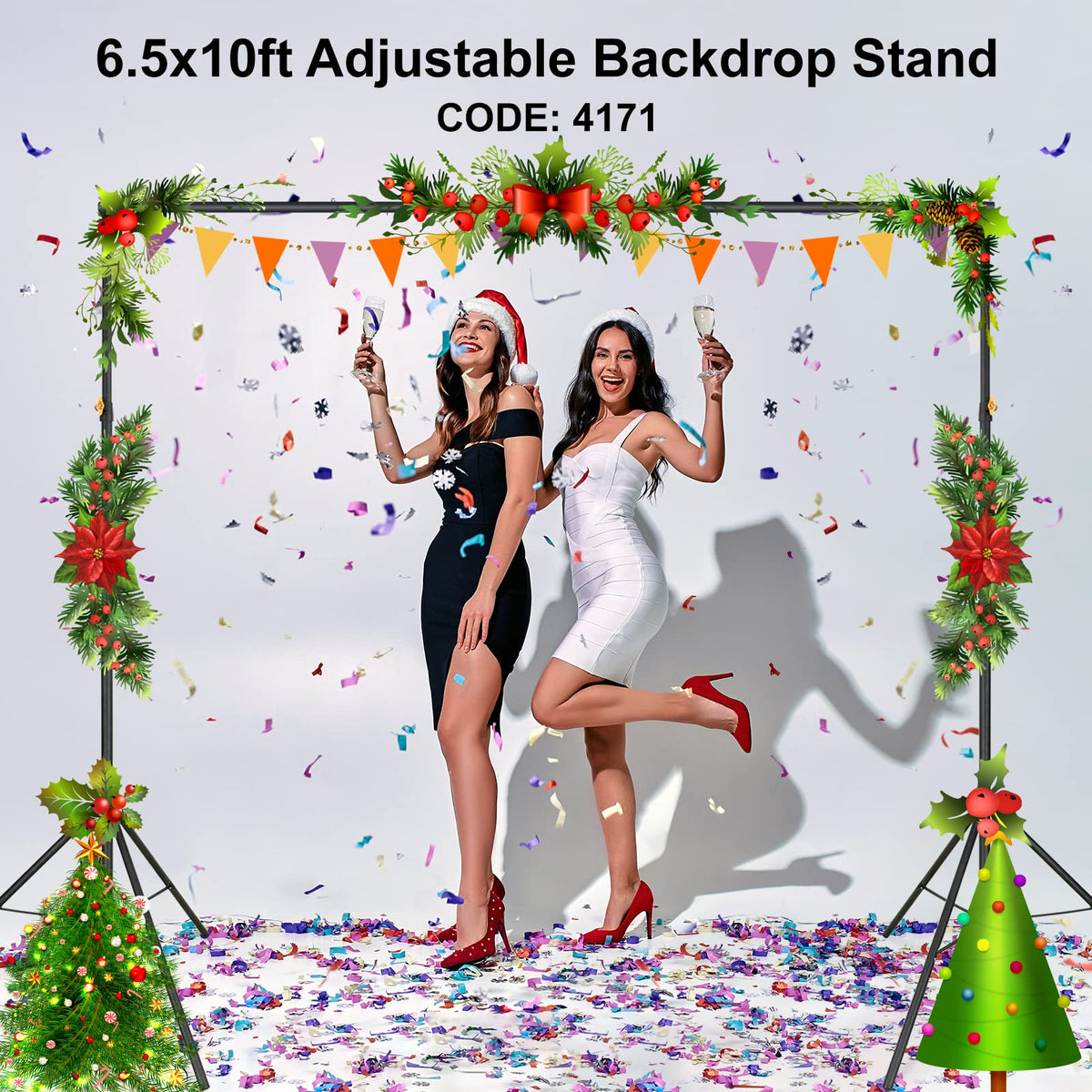 10x6.5ft Backdrop Stand Kit C813