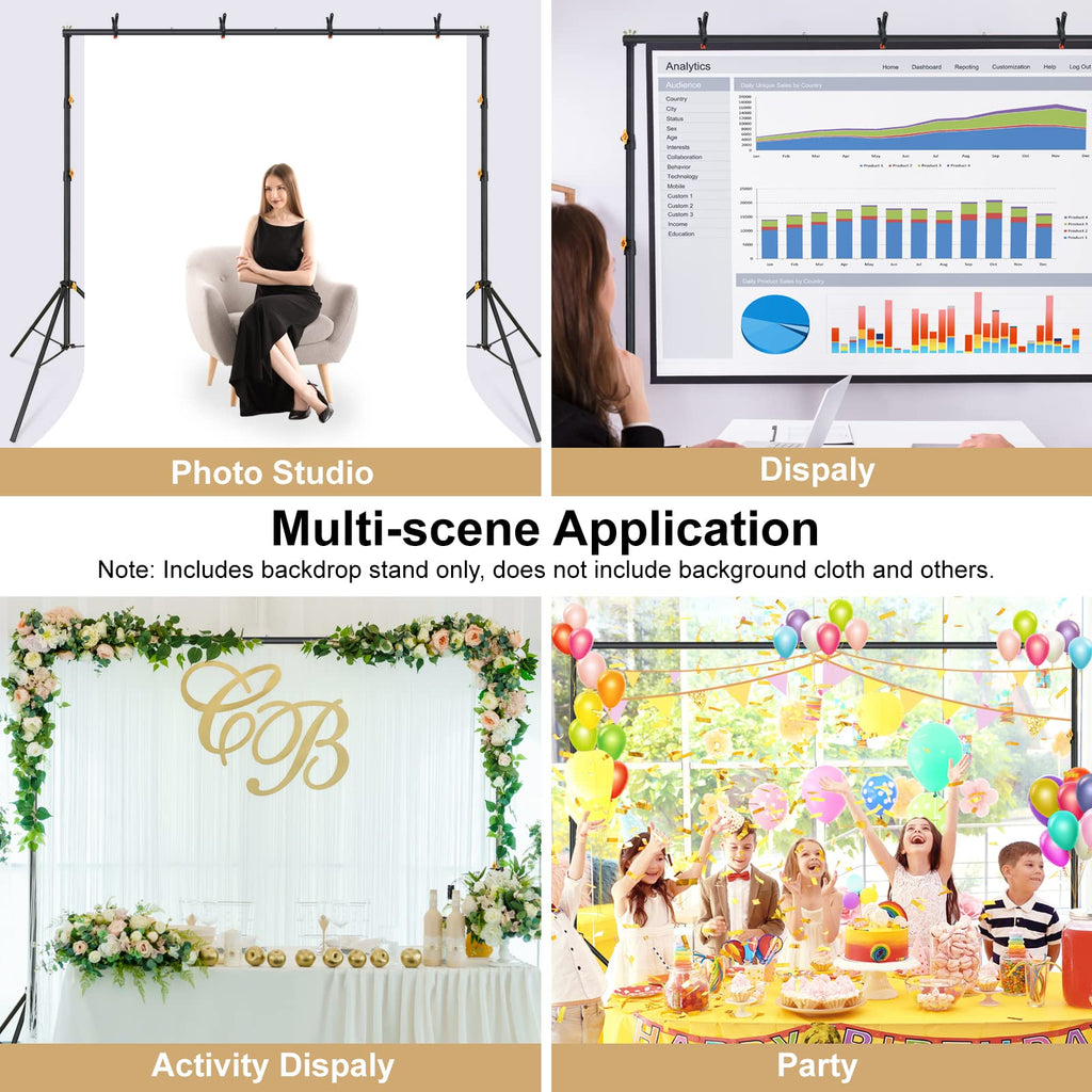 10x6.5ft Backdrop Stand Kit C813