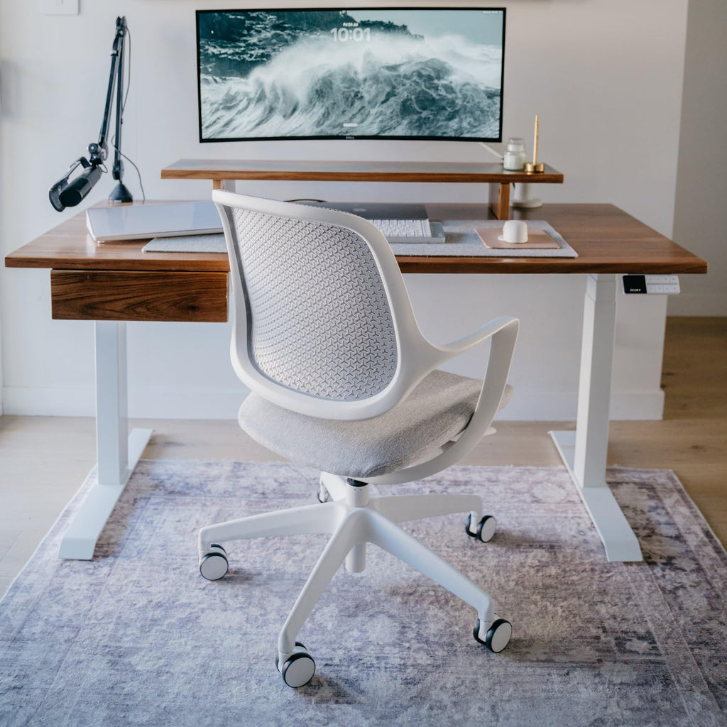 Orange White Low Back Office Chair H164573