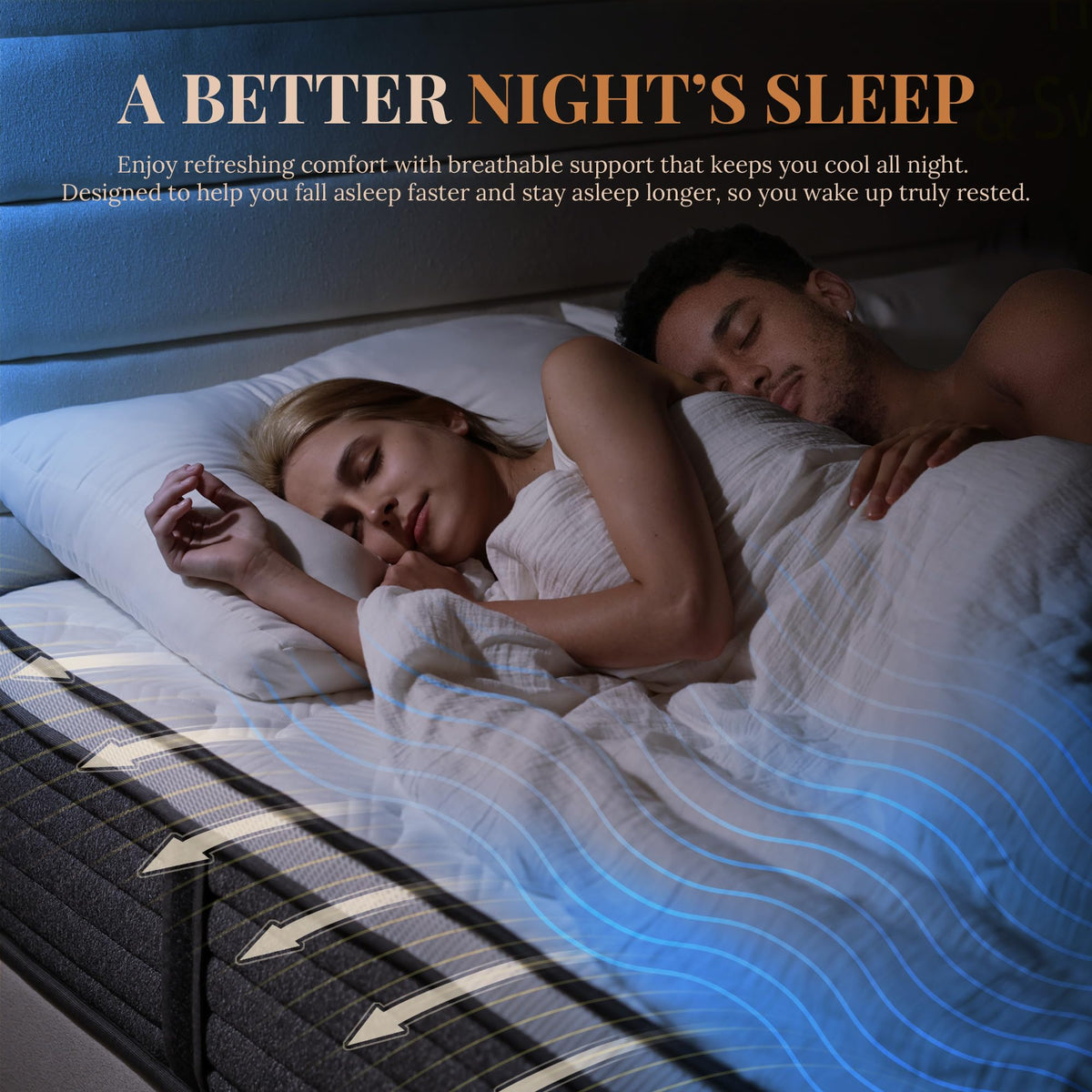 Full Size 10 Inch Hybrid Mattress Q790