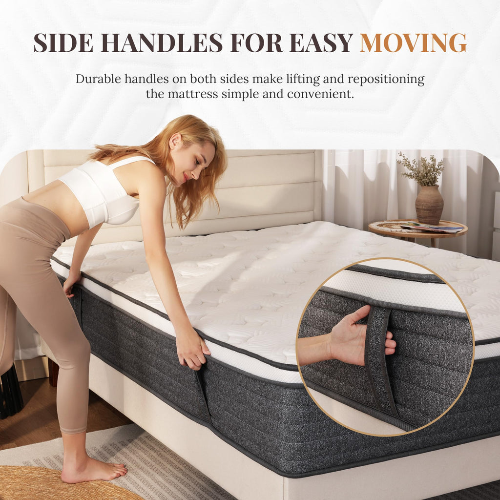 Full Size 10 Inch Hybrid Mattress Q790