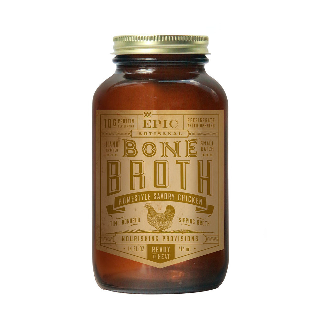 Homestyle Savory Chicken Bone Broth 14 oz. 3 Pack E50685