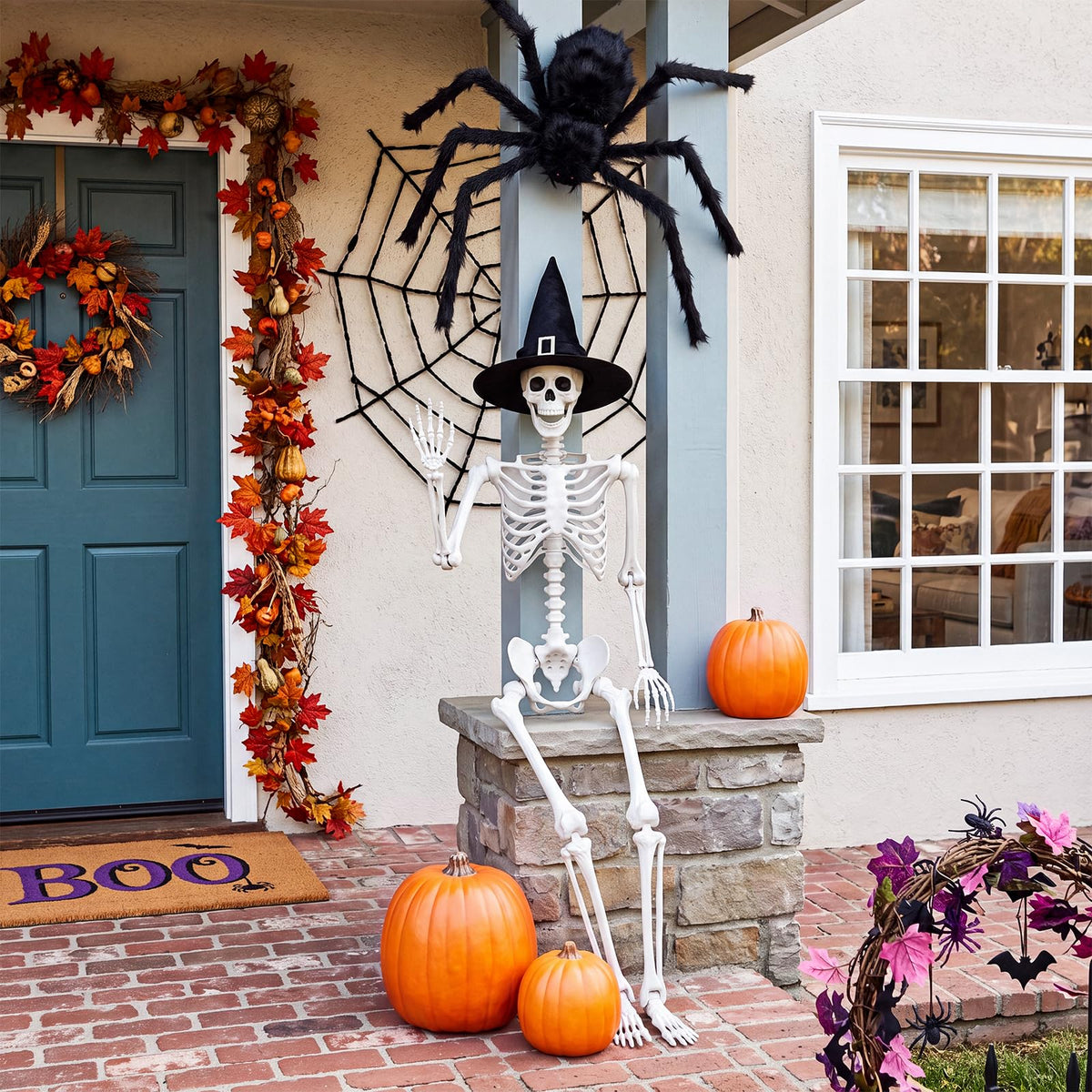 Life Size Human Skeleton with Posable Joint U969