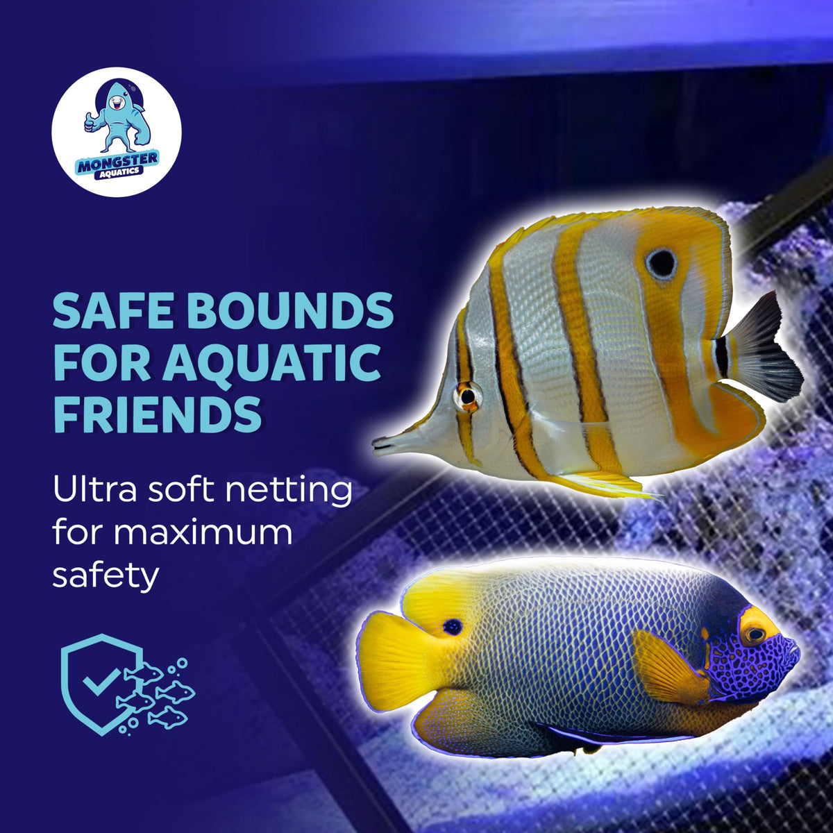 Aquarium Mesh Lid Clear Netting Top Cover 4x5 ft C762