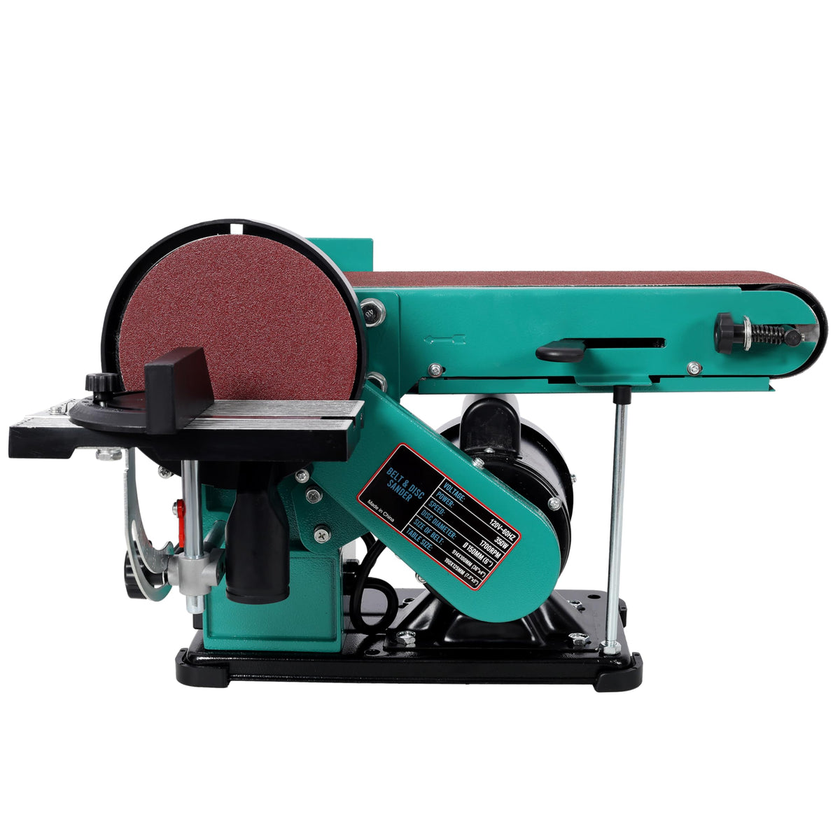 4" x 36" Belt Sander and 6" Disc Polisher Grinder 120V A4975
