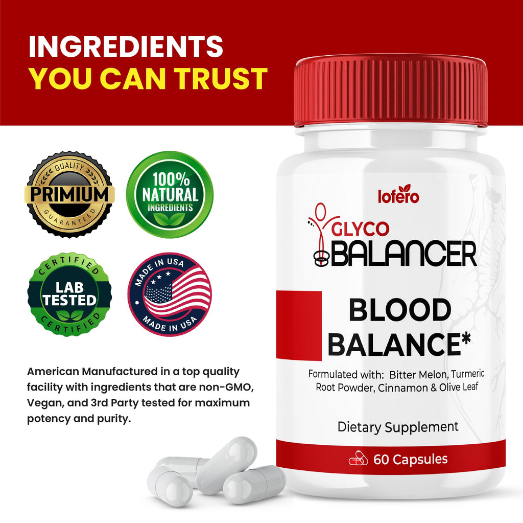 90 Capsules Blood Level Support Supplement T16681