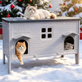Waterproof Outdoor Cat House P7047
