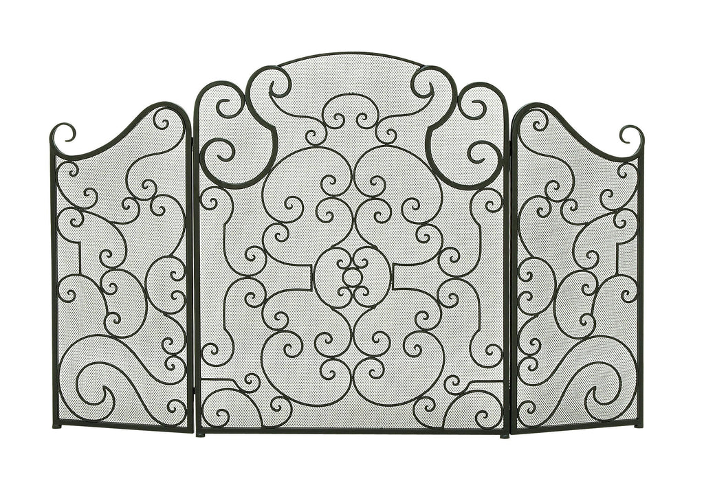 Metal 3 Panel Fireplace Screen G239