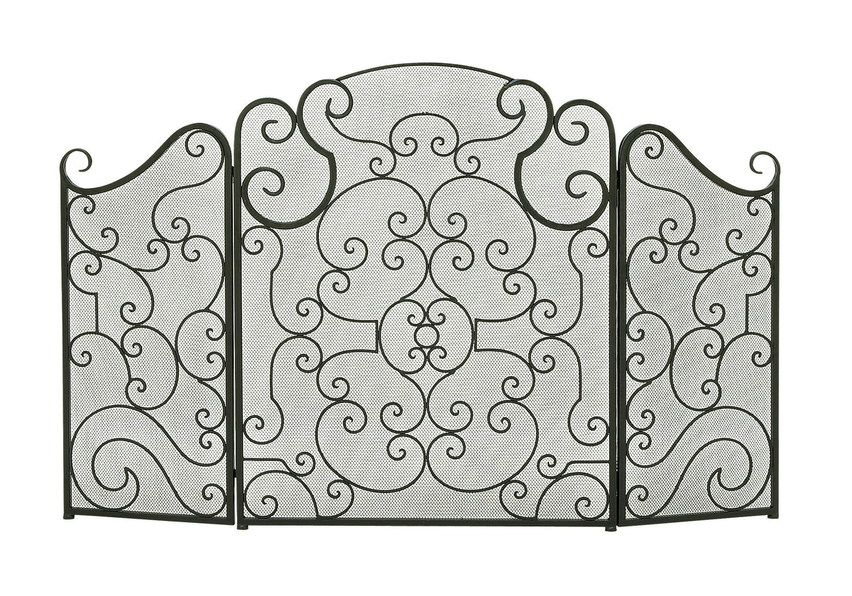 Metal 3 Panel Fireplace Screen G239