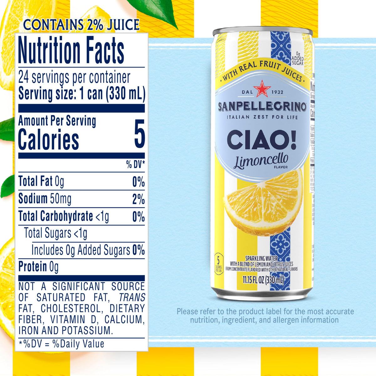 24 Pack Sparkling Water M119