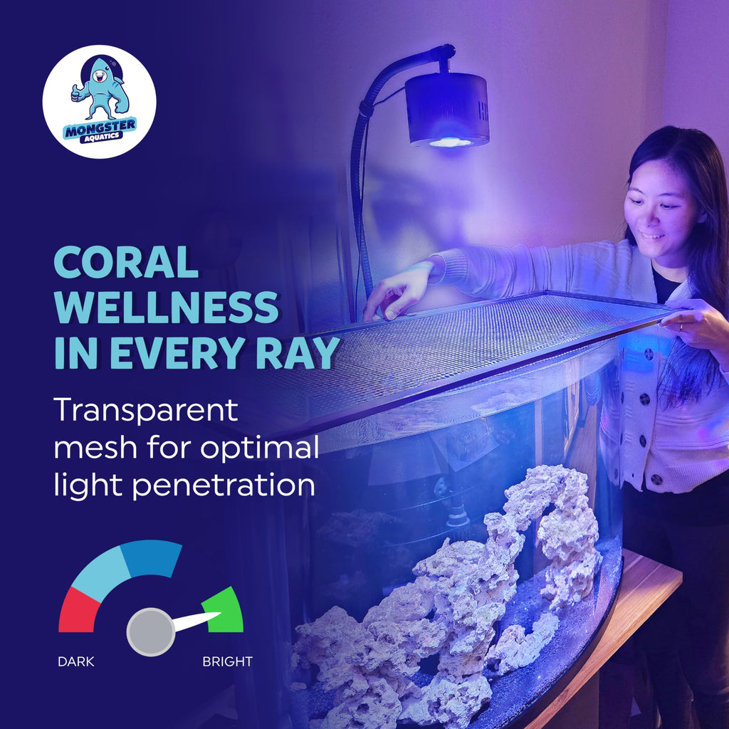 Aquarium Mesh Lid Clear Netting Top Cover 4x5 ft C762