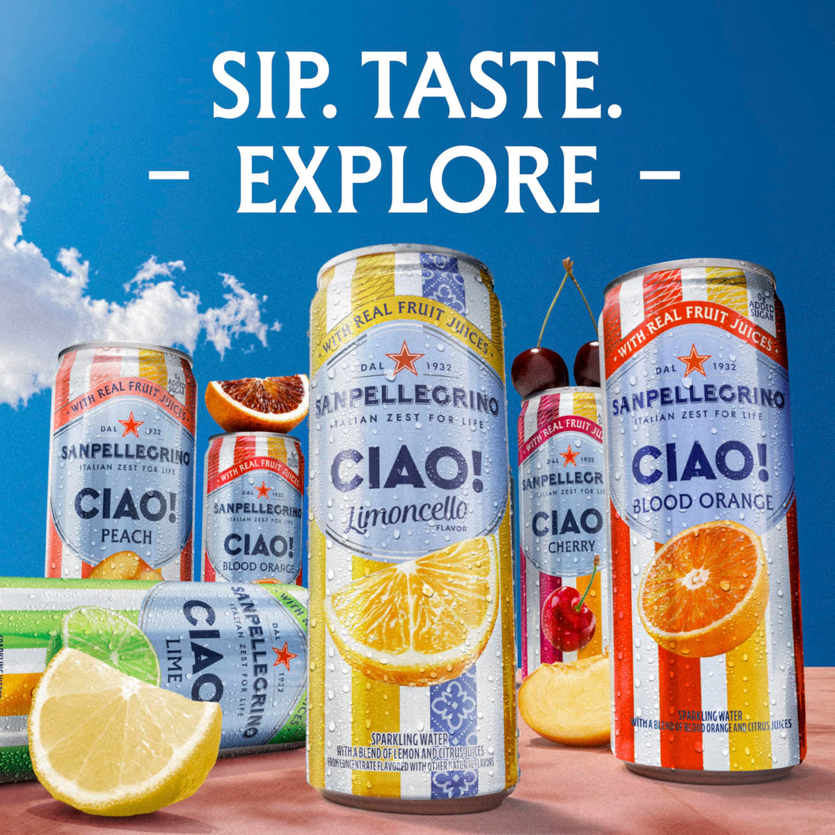 24 Pack Sparkling Water M119
