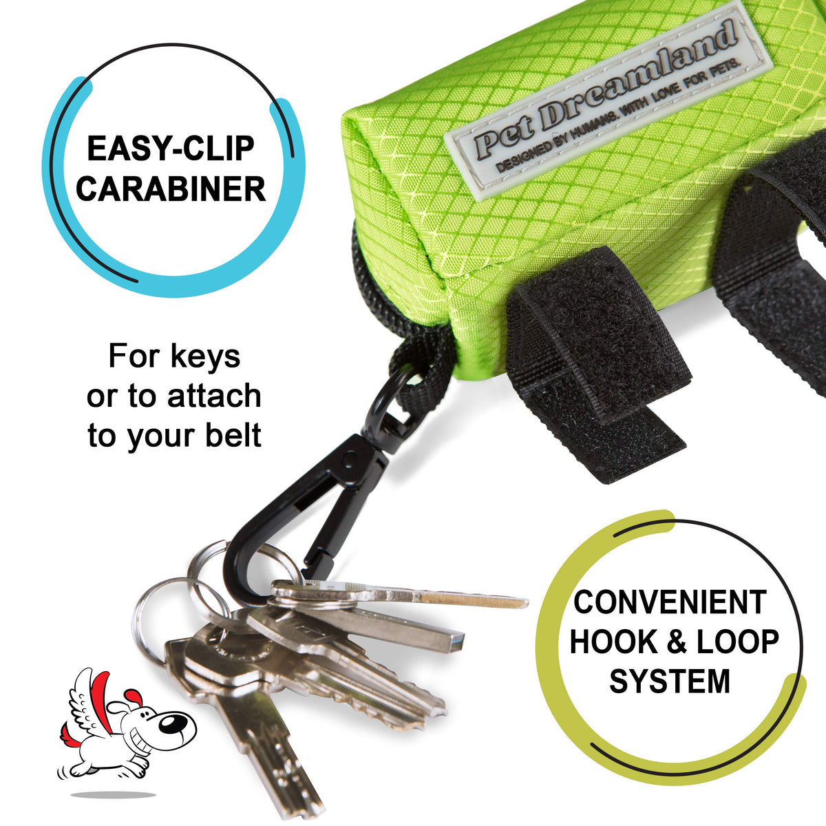 Hands Free Dog Leash for Large Dogs with Poop Bag Dispenser D77490