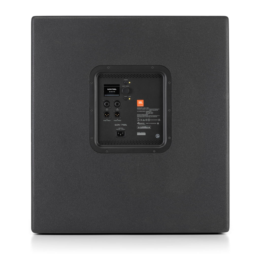 Black 18-inch Powered PA Subwoofer D397