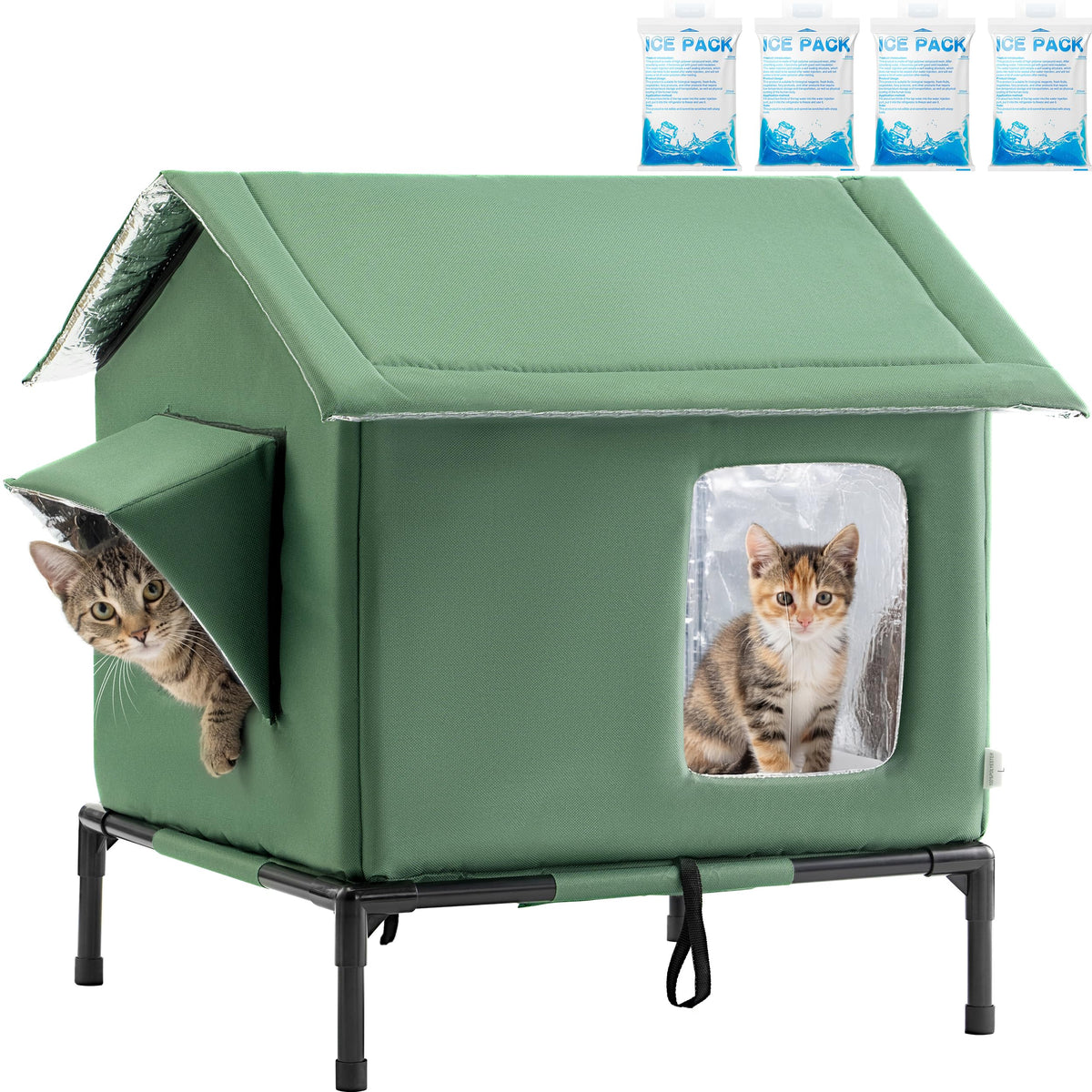 Weatherproof Insulated Cat Shelter P77015
