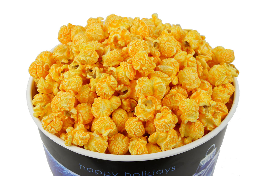 Cheddar Cheese Popcorn 1-Gallon Reusable Plastic Container U4306