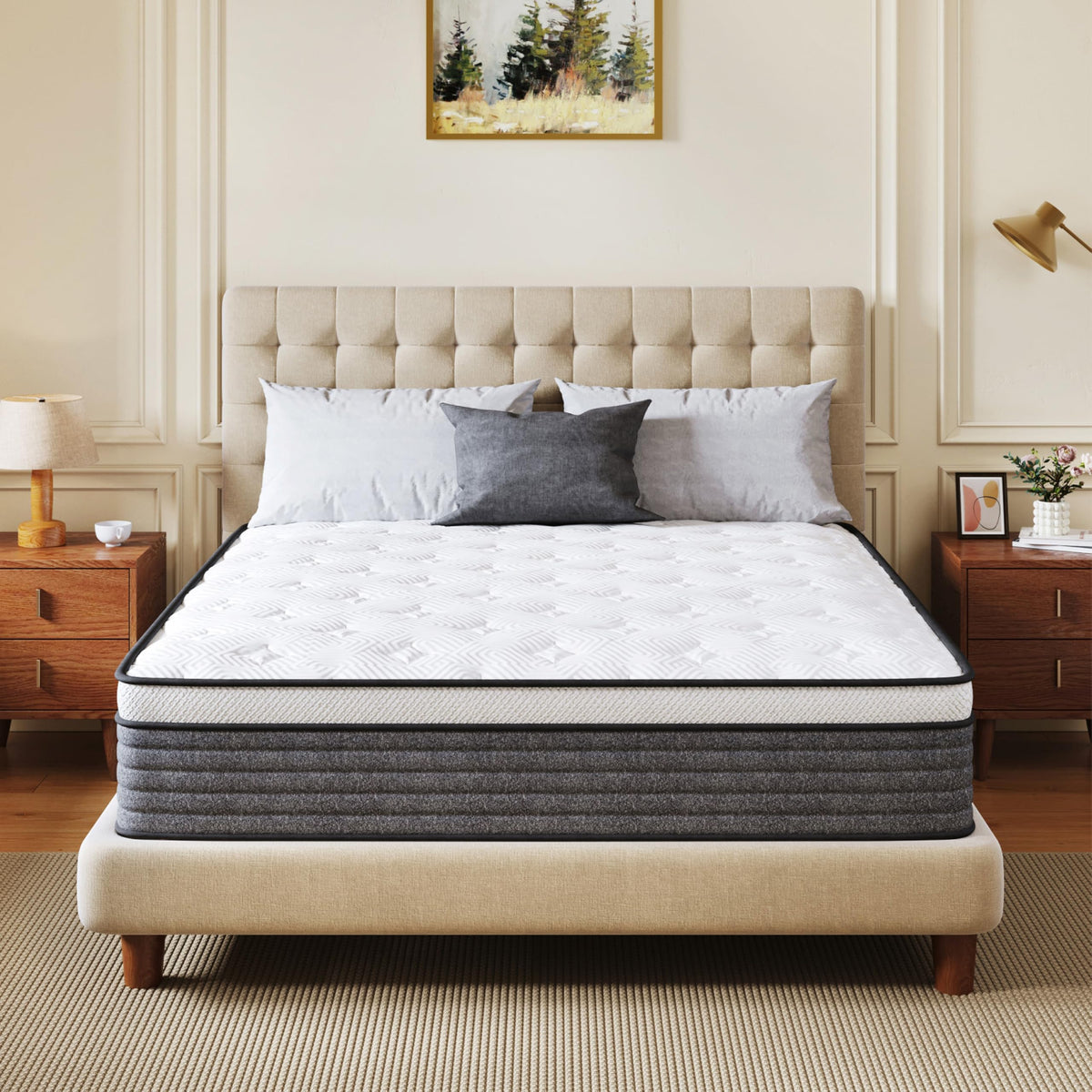 Full Size 10 Inch Hybrid Mattress Q790