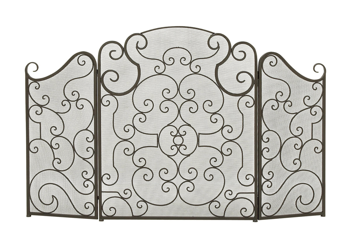 Metal 3 Panel Fireplace Screen G239