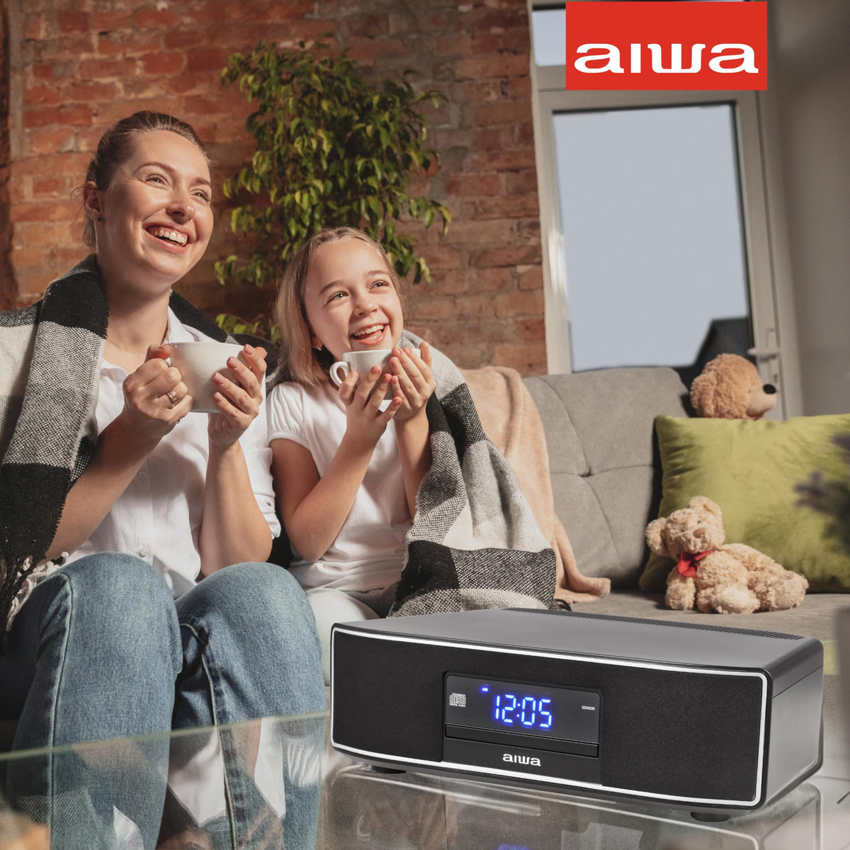 30W Bluetooth Speaker with CD Player and FM Radio C17985