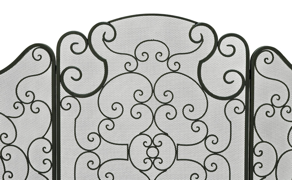 Metal 3 Panel Fireplace Screen G239